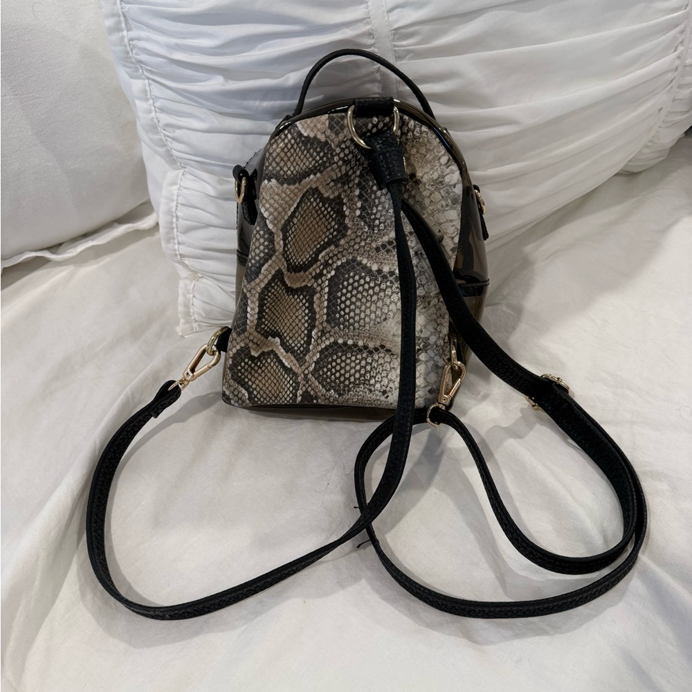 Free People Snake Print Mini Backpack - image 2